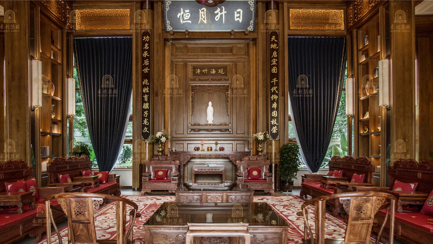 遂宁别墅 中式＋简欧